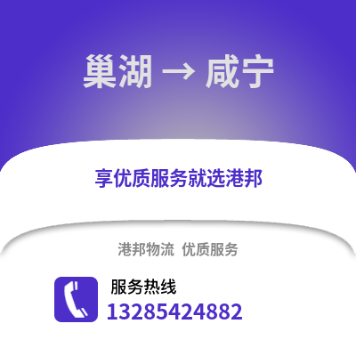 合肥巢湖到咸寧物流專線_合肥巢湖到咸寧貨運專線公司