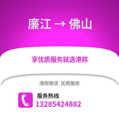 湛江廉江到佛山物流專線_湛江廉江到佛山貨運專線公司