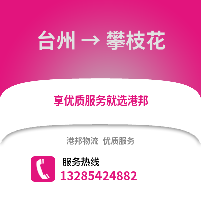 臺州到攀枝花物流公司,臺州到攀枝花貨運,臺州至攀枝花物流專線2